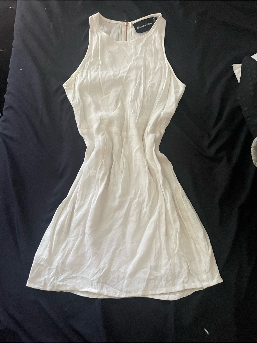 MINKPINK White Sleeveless Tank Dress